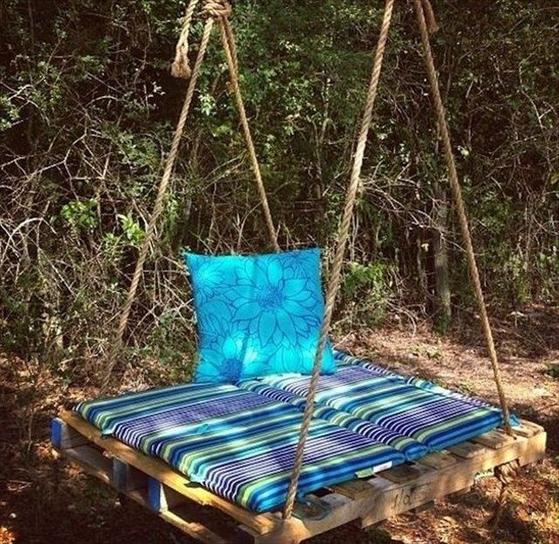 Pallet Swing Bed Examples