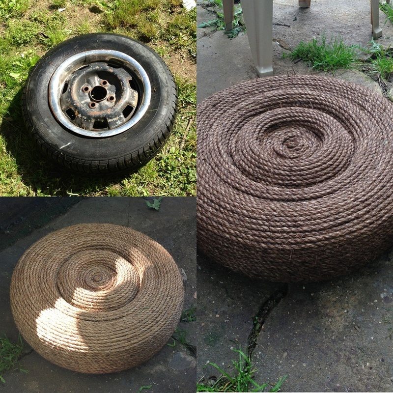 Tire Ottoman