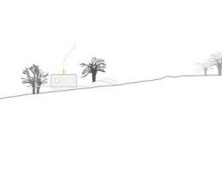 Casa B - Site section