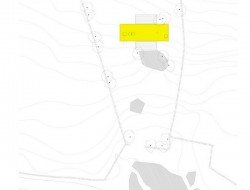 Casa B - dressed in yellow - Segovia Spain - Site Plan