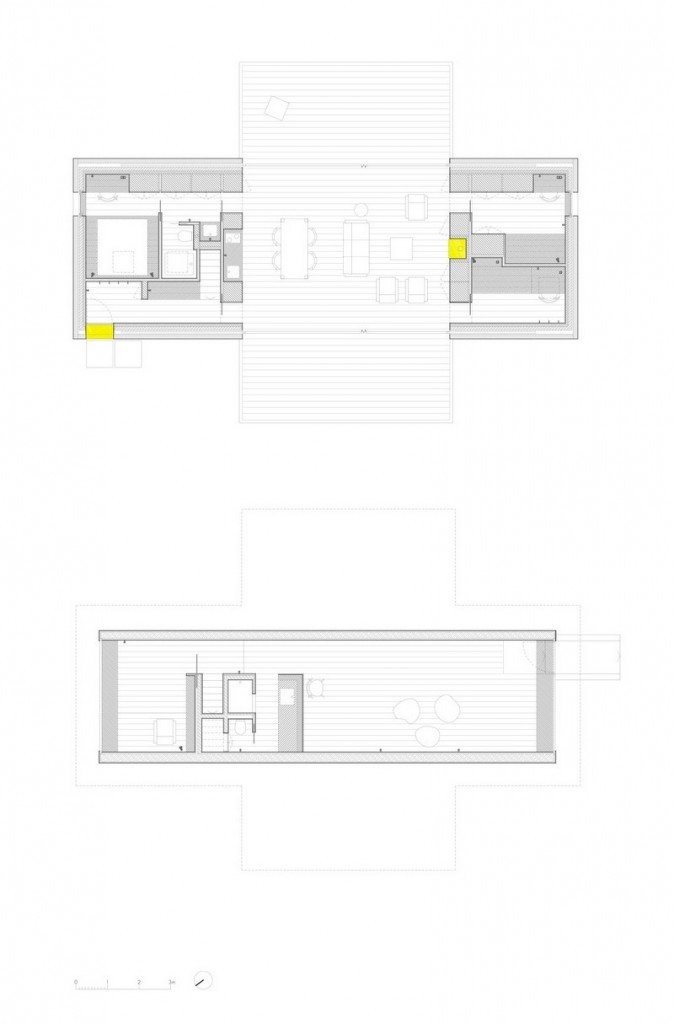 Casa B - dressed in yellow - Segovia Spain - Floorplan