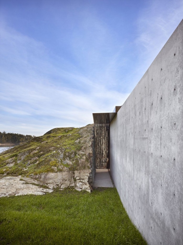 The Pierre Concrete House - San Juan Island, Washington