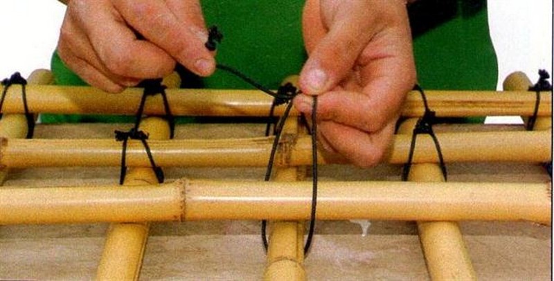 DIY Bamboo Trellis