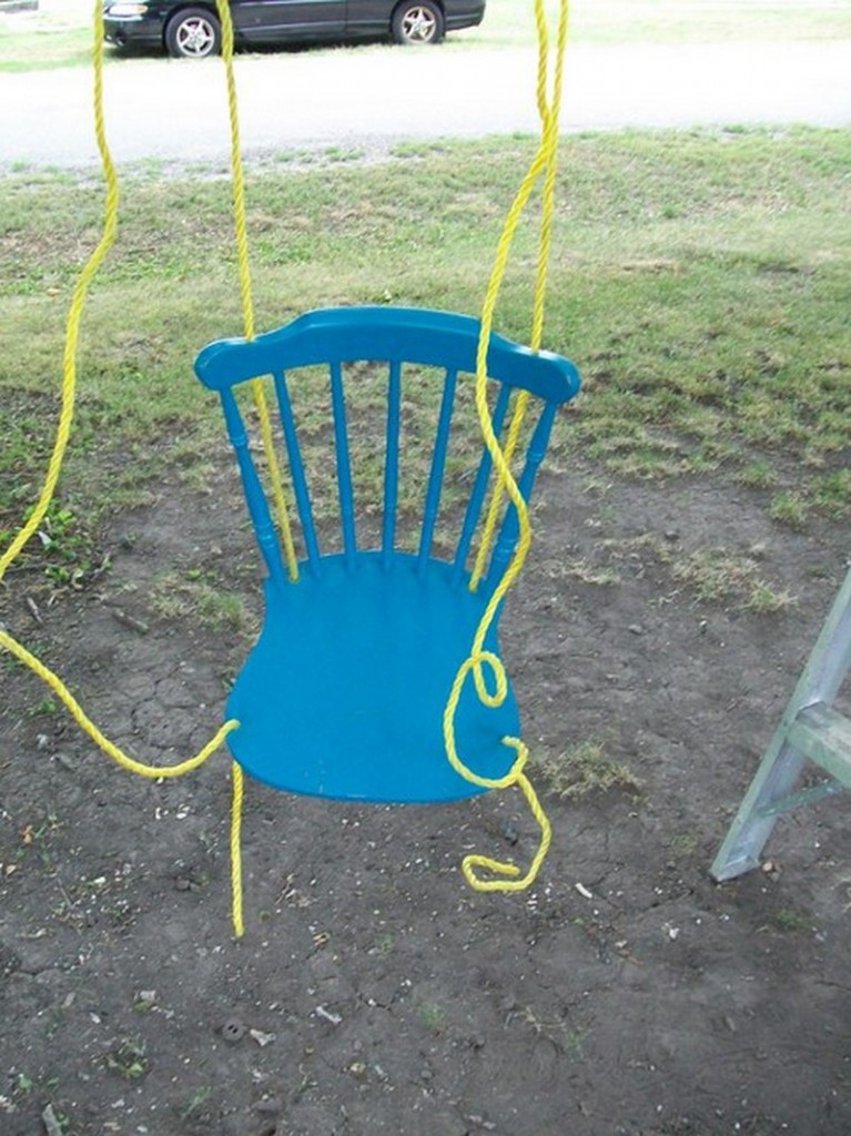 DIY Chair Tree Swing
