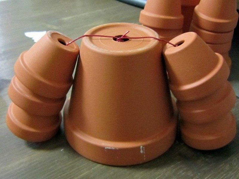 DIY Clay Pot Flower People - Torso