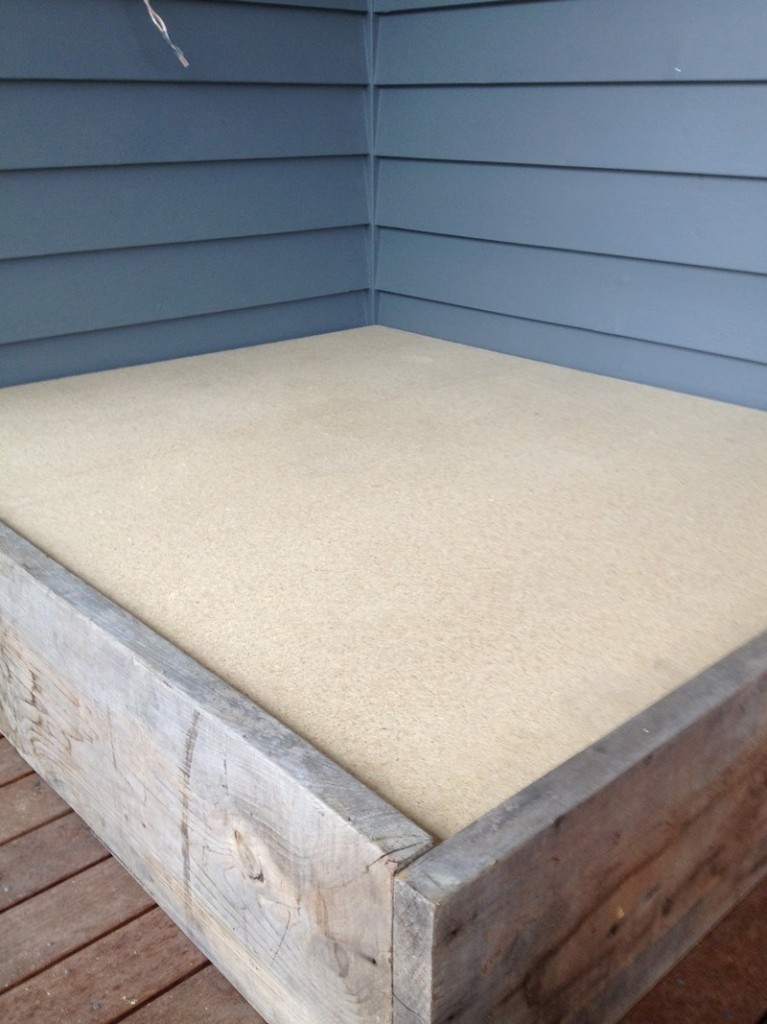DIY Day Bed - Bed Top