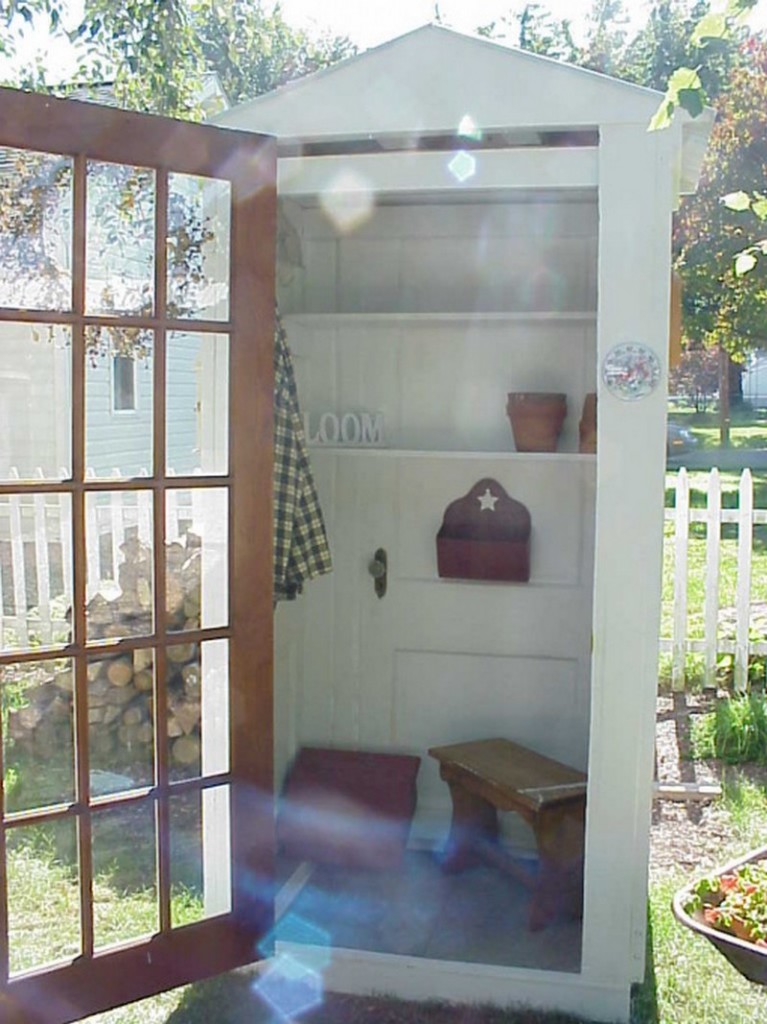 DIY Four-Door Shed