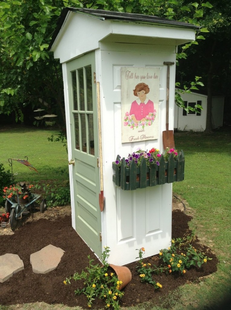 DIY Four-Door Shed