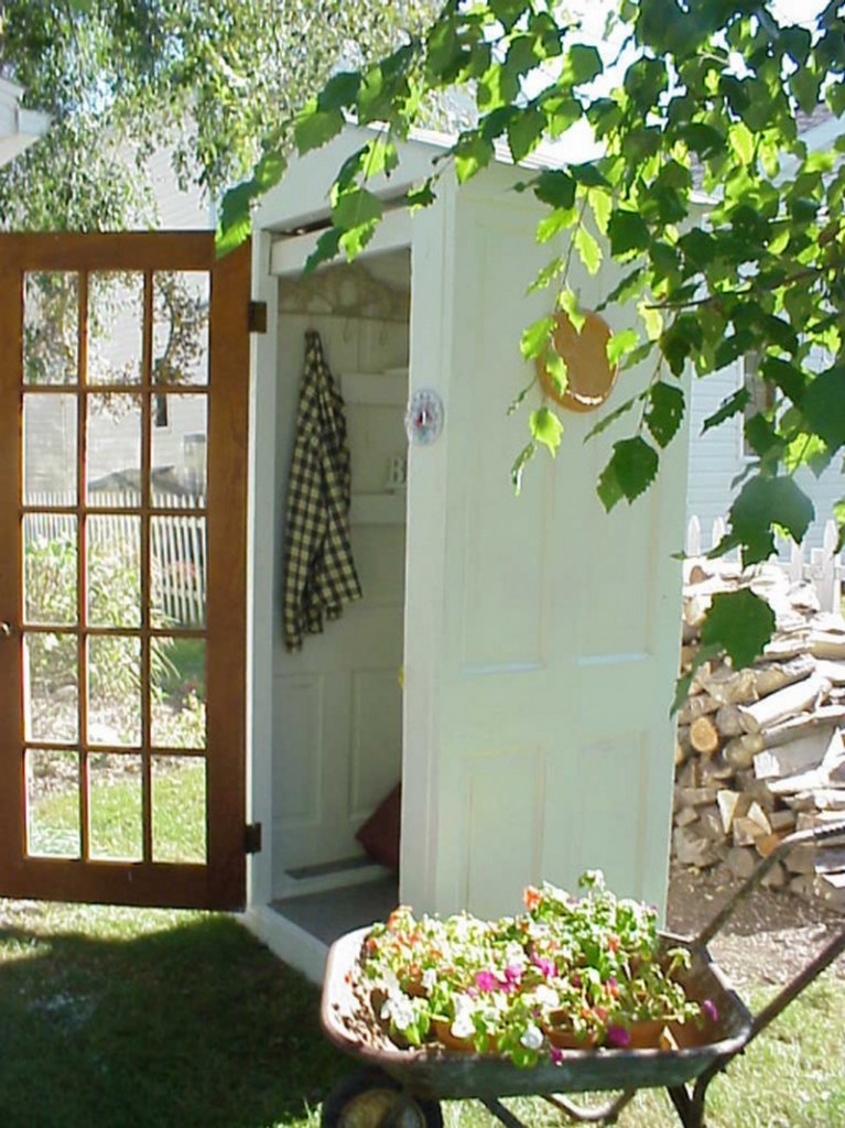 DIY Four-Door Shed