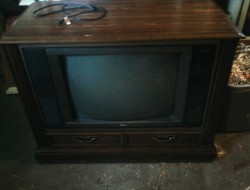 DIY Old TV Dog Bed - TV