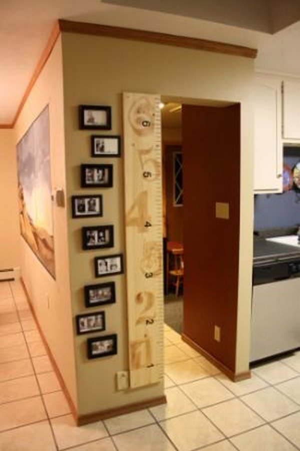 DIY Ruler Growth Chart