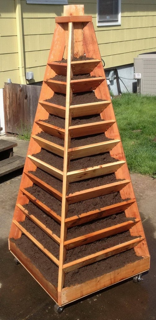 DIY Strawberry Pyramid