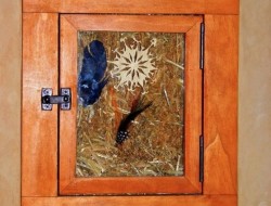 H and H Straw Bale Home - truth window