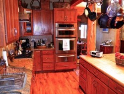 H and H Straw Bale Home - Kitchen