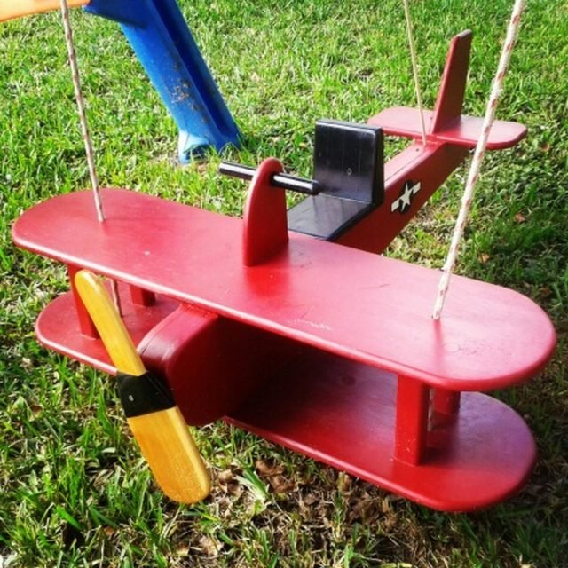 DIY Airplane Swing Extraordinary Way to Play The OwnerBuilder Network