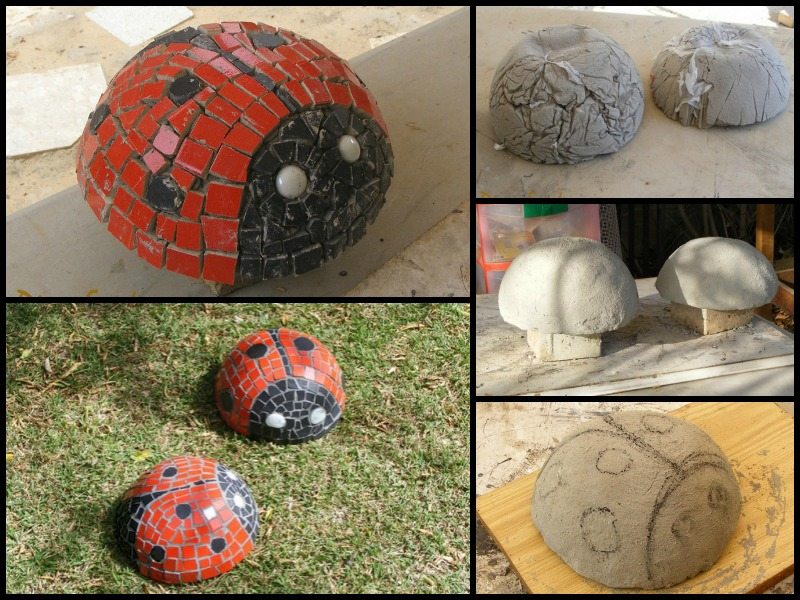 DIY Mosaic Lady Bugs The Owner-Builder Network