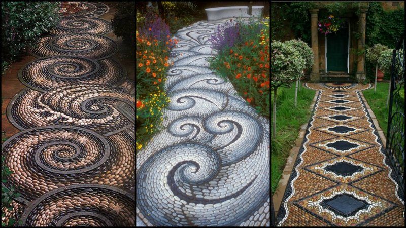 mosaic garden path the owner-builder network