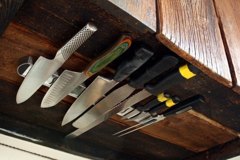 Knife Safe Cupboard, Chefs Knife Magnet, Kitchen Knife Magnet