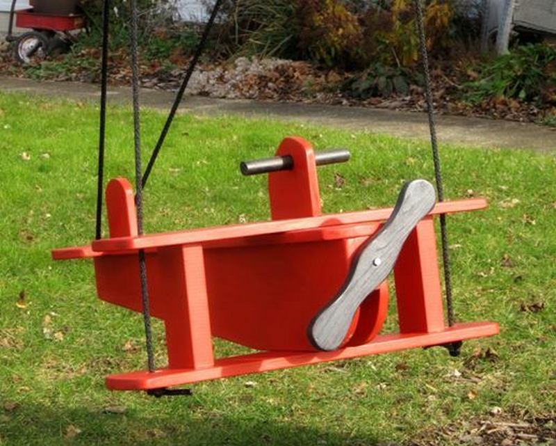 DIY Airplane Swing