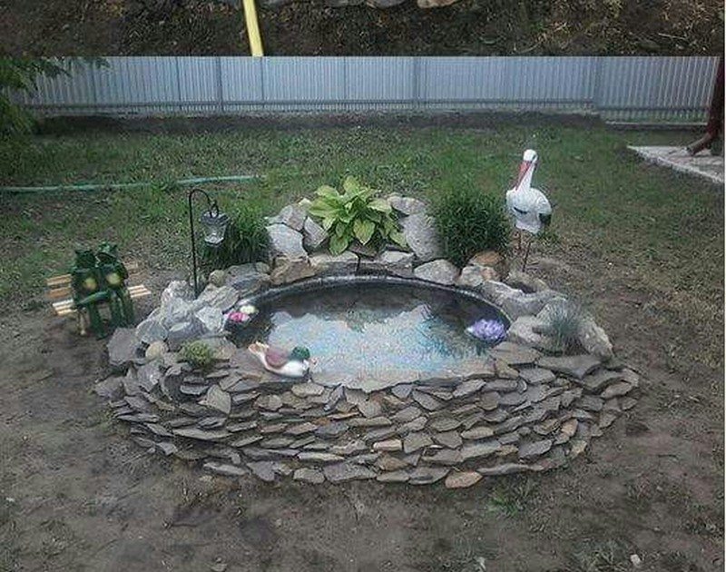 Recycled Tire Pond