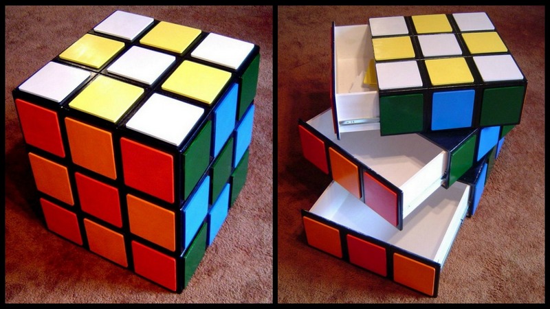 DIY Rubik’s Cube Dresser