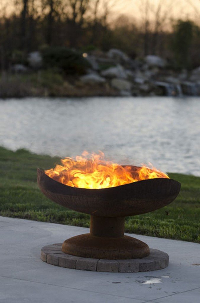 Artistic Sphere Fire Pit