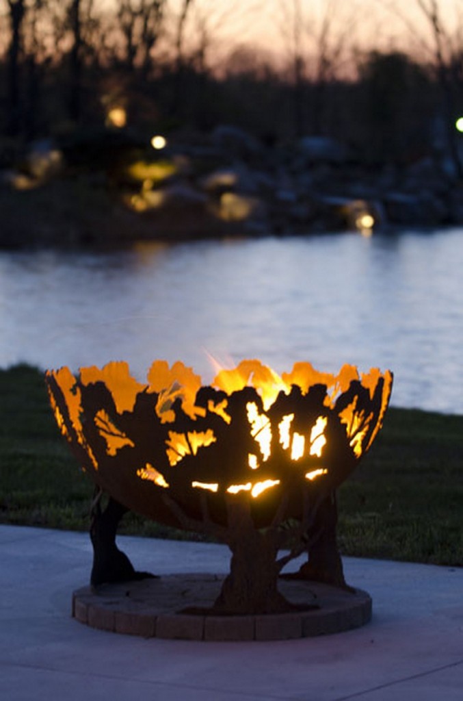 Artistic Sphere Fire Pit The OwnerBuilder Network