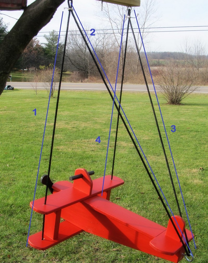 DIY Airplane Swing 