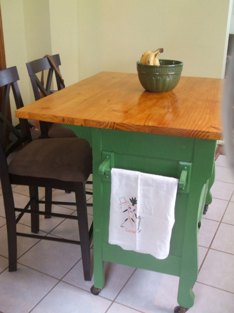 DIY Dresser Kitchen Island
