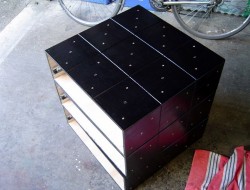 DIY Rubik's Cube Dresser