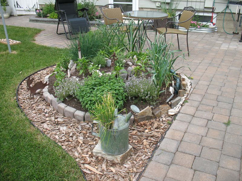 DIY Spiral Herb Garden
