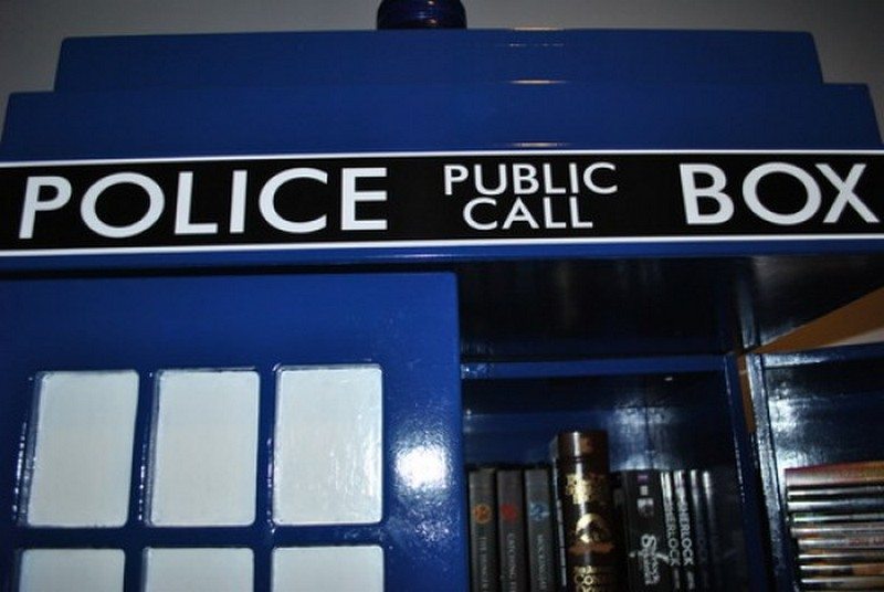 How To Build Your Own Tardis Bookshelf The Owner Builder Network