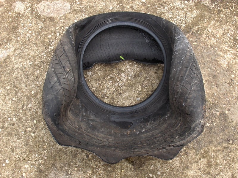 DIY Tire Planter