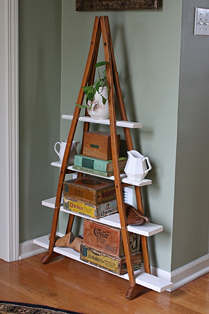 DIY Vintage Crutches Shelf – The Owner-Builder Network