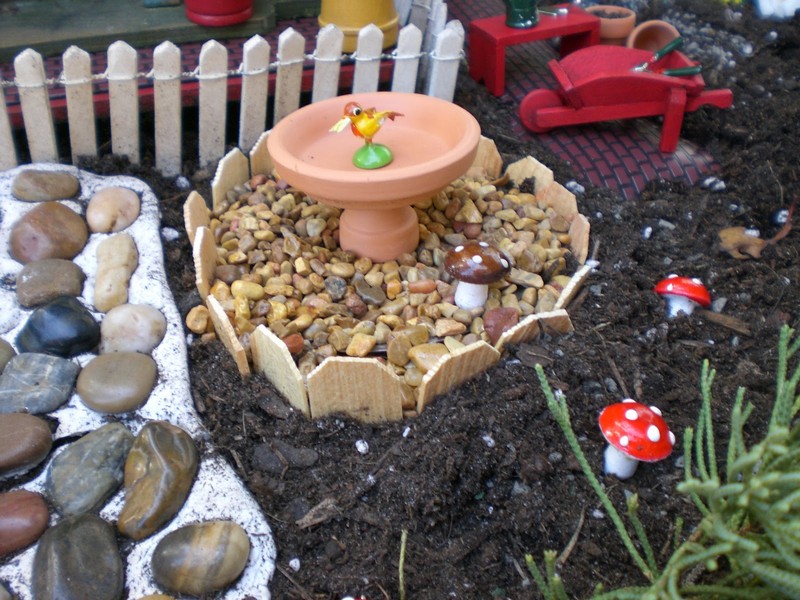 DIY Wheelbarrow Fairy Garden