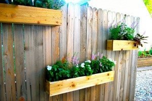 Vertical Wooden Box Planter - The Owner-Builder Network