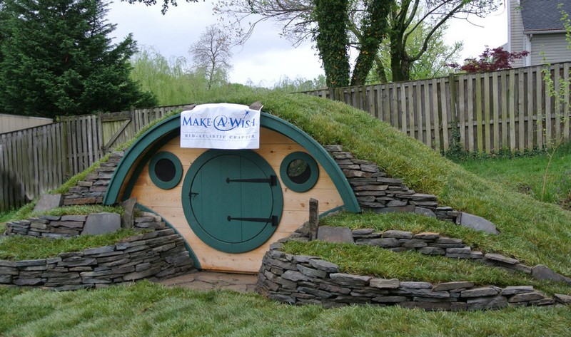 Hobbit Hole Playhouses