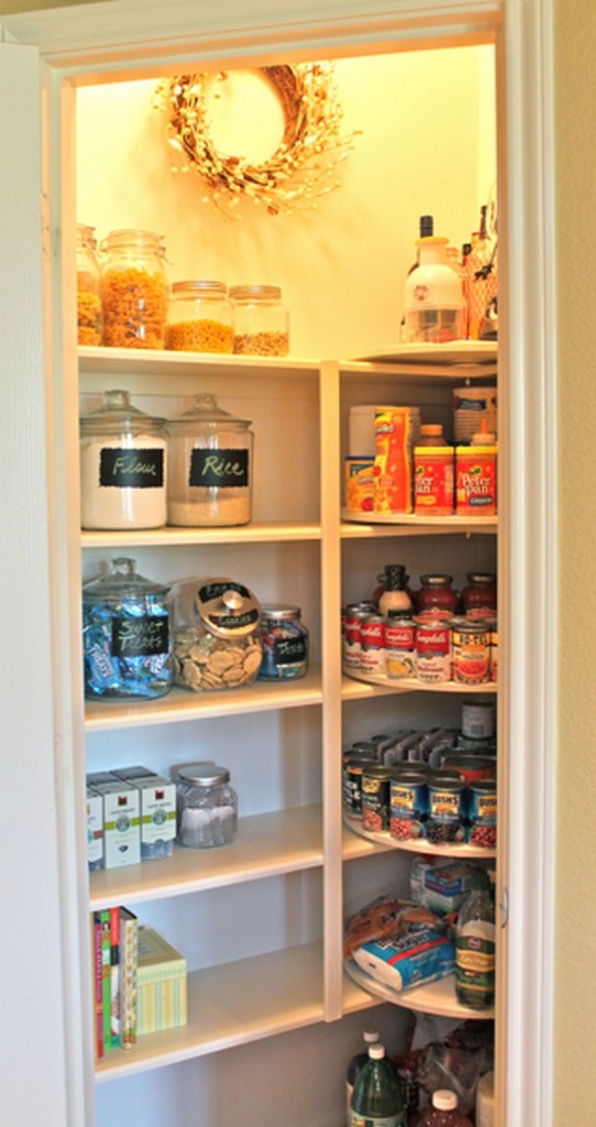 DIY Lazy Susan Pantry Storage