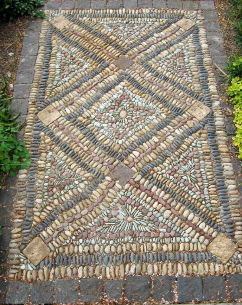 Mosaic Garden Path