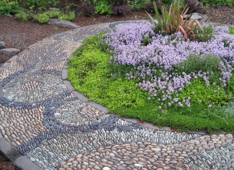 Mosaic Garden Path