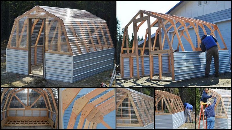 DIY Barn Greenhouse | The Owner-Builder Network