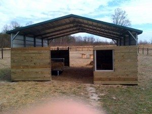 Turn A Carport Into A Barn in 3 Easy Steps