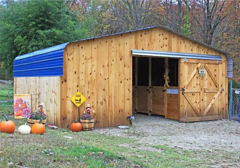 Turn a Carport Into a Barn How To Make A Carport Barn