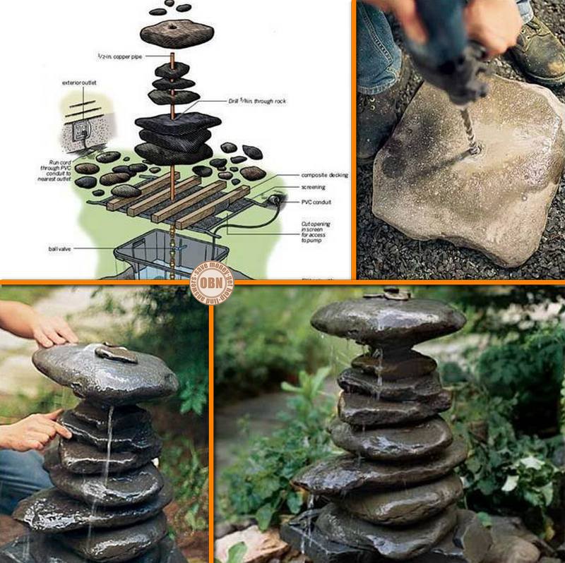 DIY Garden Fountain - Artistic & Creative Designs