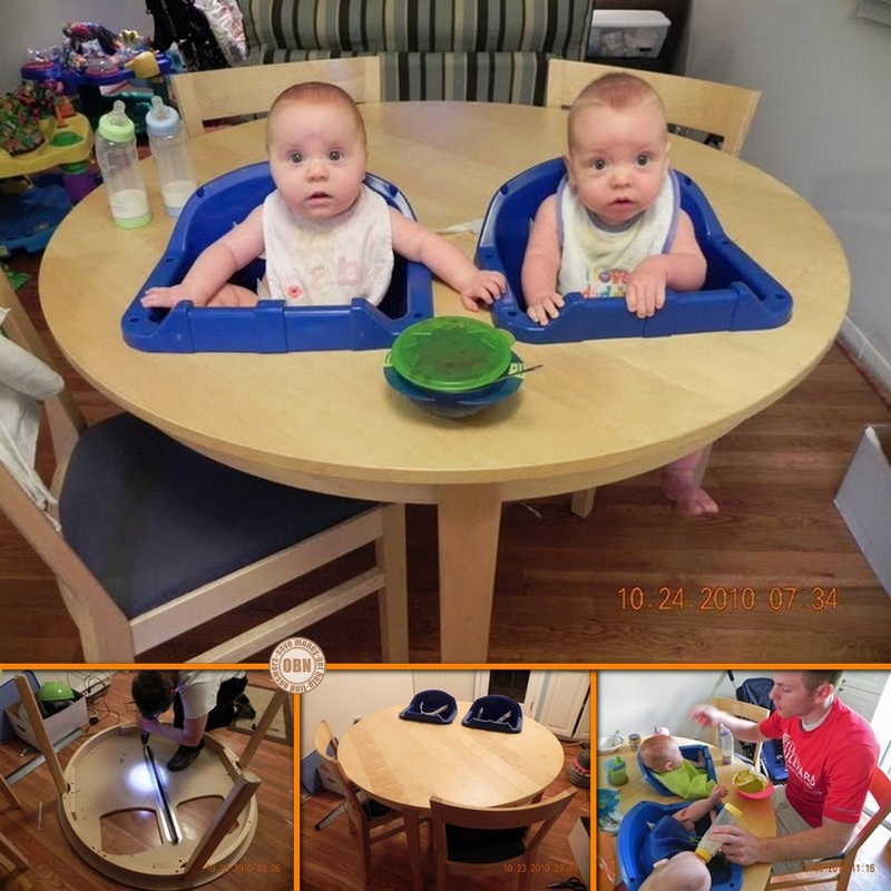 100% Captivating DIY Twin High Chair
