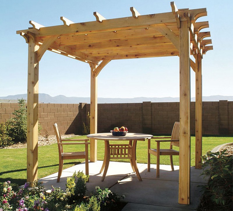 DIY Backyard Pergola - Backyard Pergola