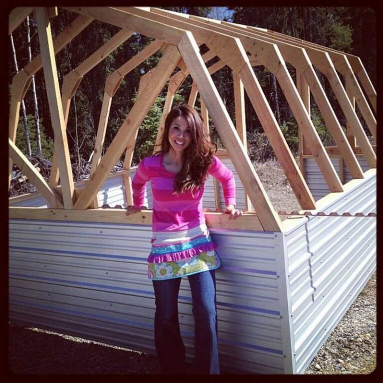 DIY Barn Greenhouse