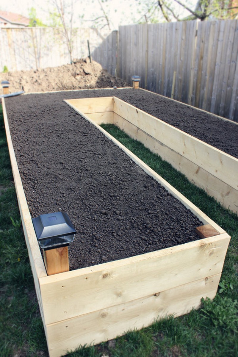 DIY Easy Access Raised Garden Bed 8 Easy Steps   DIY Easy Access Raised Garden Bed13 