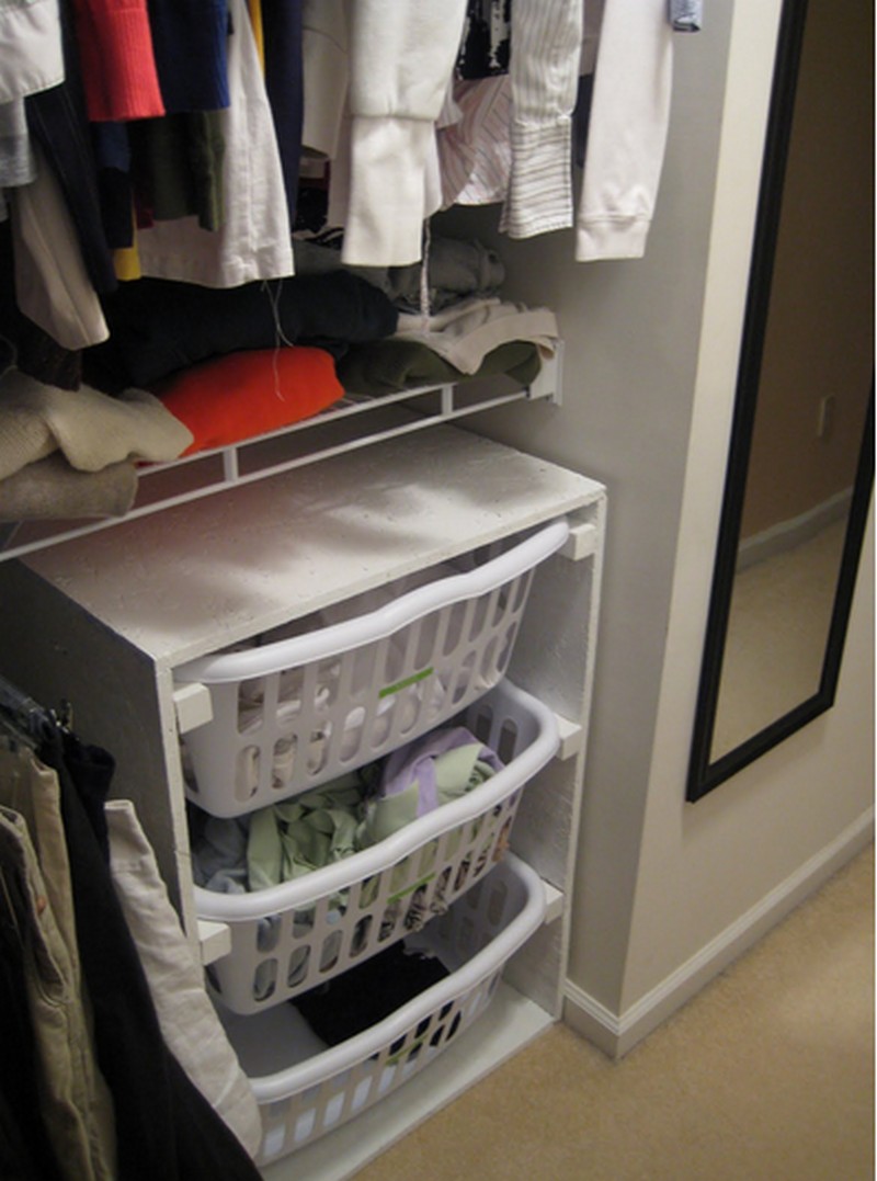 3Tiered Unique DIY Laundry Basket Dresser The OwnerBuilder Network