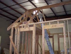 DIY Tiny Cottage - Roof rafters